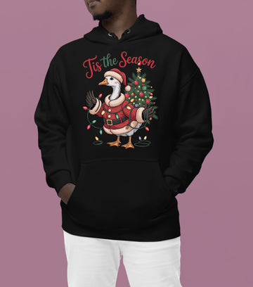 Tis the Season Christmas Clip Art – Festive Typography for Scrapbooking and Seasonal Projects Hoodie