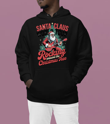 Sand Claus World Tour Christmas Keepsake - Santa Travel Cheer Across the Globe Gift Idea Hoodie