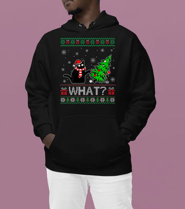 Retro Christmas Vintage Holiday Motif for Crafts, Scrapbooks, and DIY Projects Hoodie