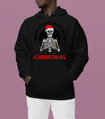 Christmas Cozy Gift Idea, Handmade Holiday Treasure for Winter Cheer, Festive Seasonal Keepsake, Unique Seasonal Craft Hoodie