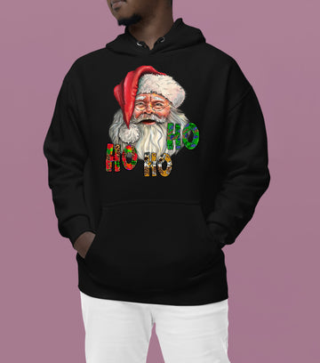 Ho Ho Ho Santa Christmas Festive Holiday Keepsake Gift Idea Hoodie
