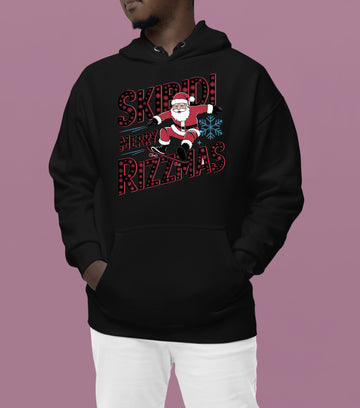 Skibidi Merry Rizzmas Christmas Cheer Festive Keepsake for Holiday Season Gift Hoodie