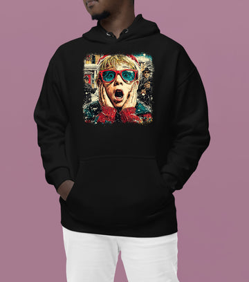McCallister Scream Christmas Moment – Festive Holiday Pop Culture Theme, Cozy Season Tribute, Seasonal Gift Idea Hoodie