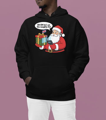 Digital ID Christmas Theme, Festive Identity Template, Holiday Branding Mockup, Editable Badge for Seasonal Greetings Hoodie