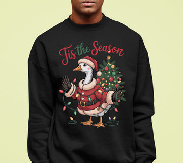 Tis the Season Christmas Clip Art – Festive Typography for Scrapbooking and Seasonal Projects Sweatshirt