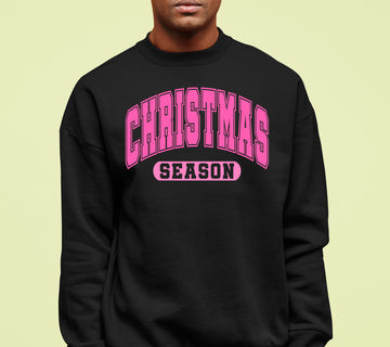 Handmade Christmas Season Keepsake for Holiday Gift | Festive Winter Magic, Cozy & Timeless Treasure Sweatshirt