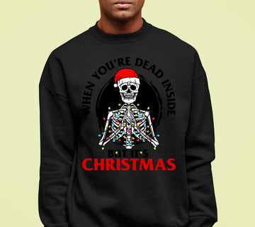 Christmas Cozy Gift Idea, Handmade Holiday Treasure for Winter Cheer, Festive Seasonal Keepsake, Unique Seasonal Craft Sweatshirt