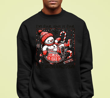 Christmas Keepsake: Whimsical Holiday Gift Idea, Festive Handmade Item for Seasonal Cheer Sweatshirt