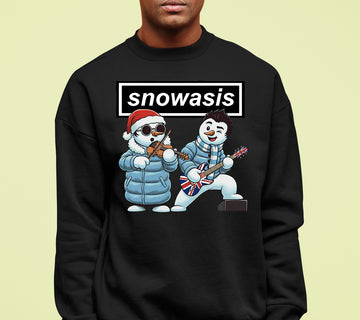 Snowasis Violin Gutar Winking – Christmas Music Themed Charm for Stockings & Holiday Accessories Sweatshirt