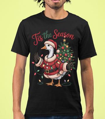 Tis the Season Christmas Clip Art – Festive Typography for Scrapbooking and Seasonal Projects T-Shirt