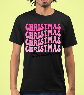 Christmas Season Inspired Artwork for Holiday Home | Festive Canvas Art Gift Idea T-Shirt