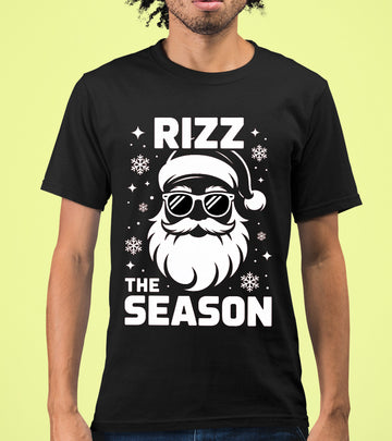 Rizz the Season Christmas Collectible, Handmade Holiday Treasure, Festive Seasonal Character for Gift or Display T-Shirt