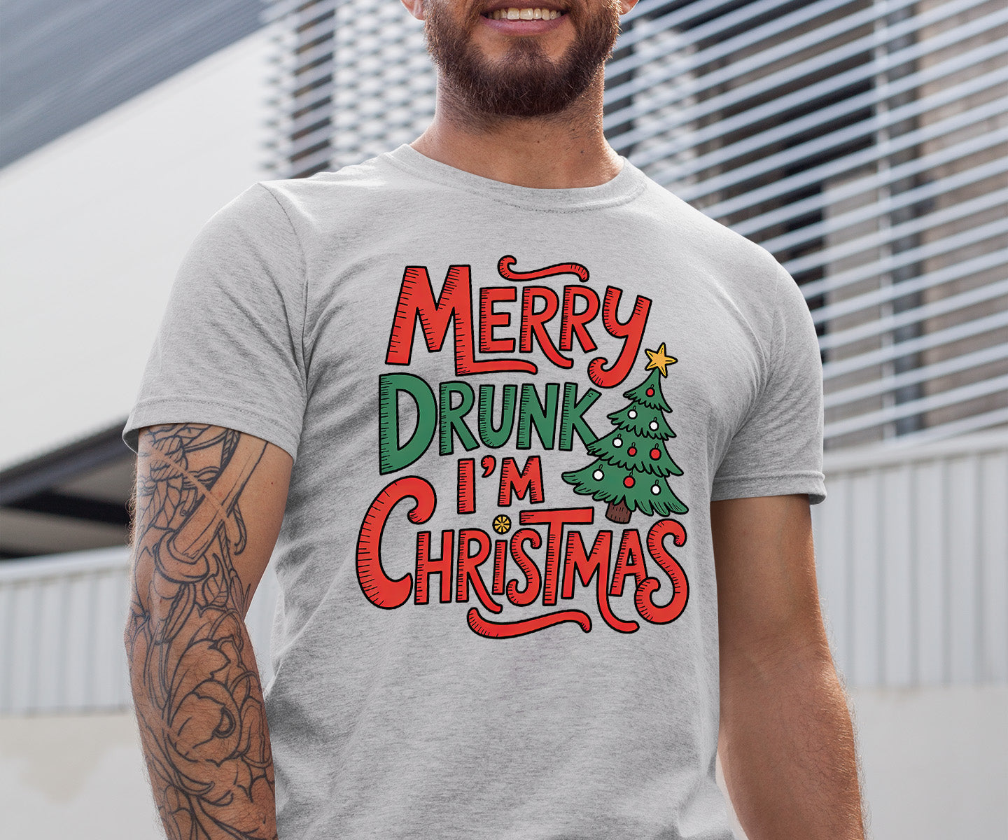 Merry Drunk I'm Christmas - Holiday Humor Gift for Christmas Party, Festive Keepsake, Seasonal Laugh T-Shirt