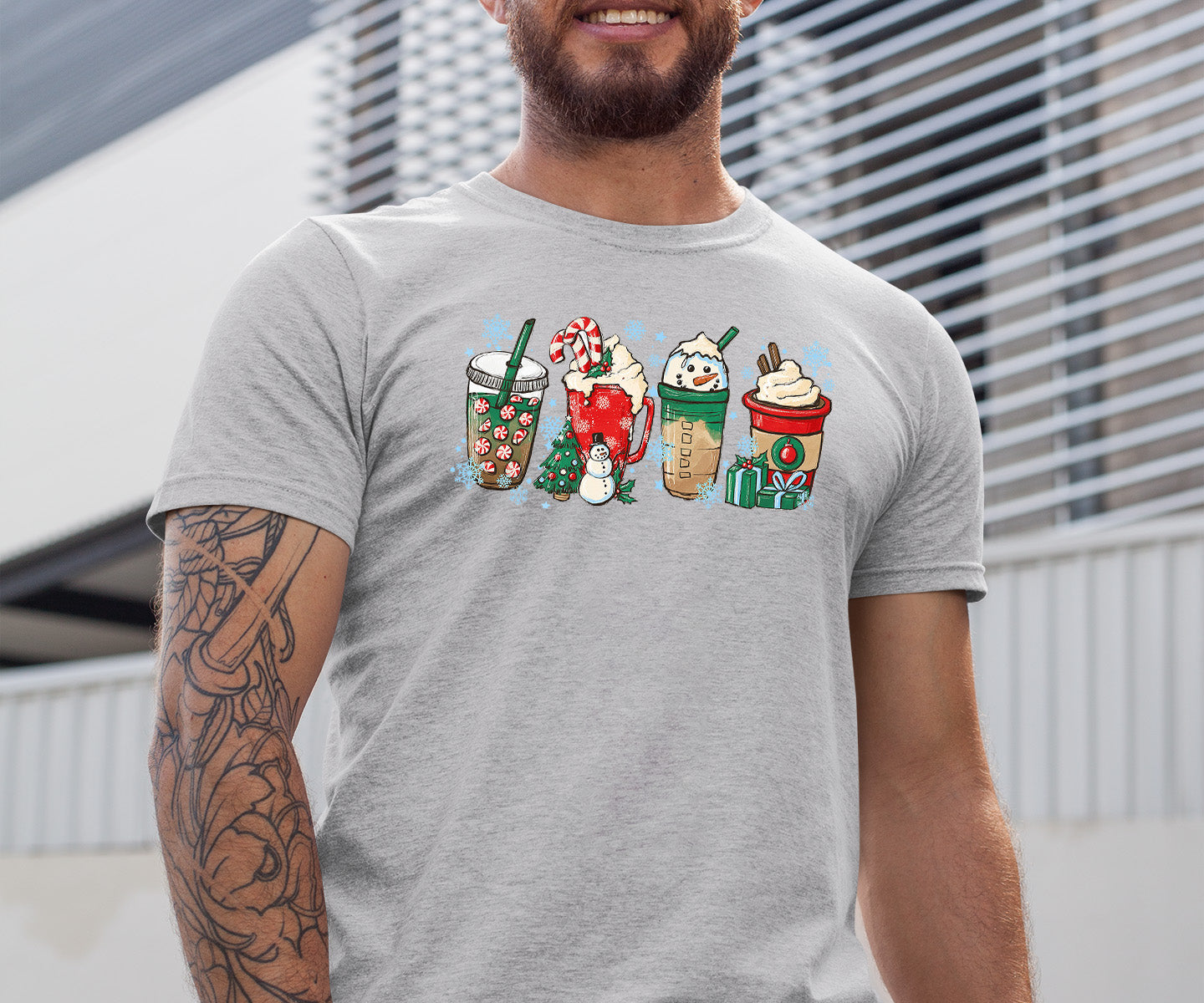 Milkshake Christmas Gift Idea, Festive Holiday Cheer, Sweet Treat Themed Celebration for the Season T-Shirt