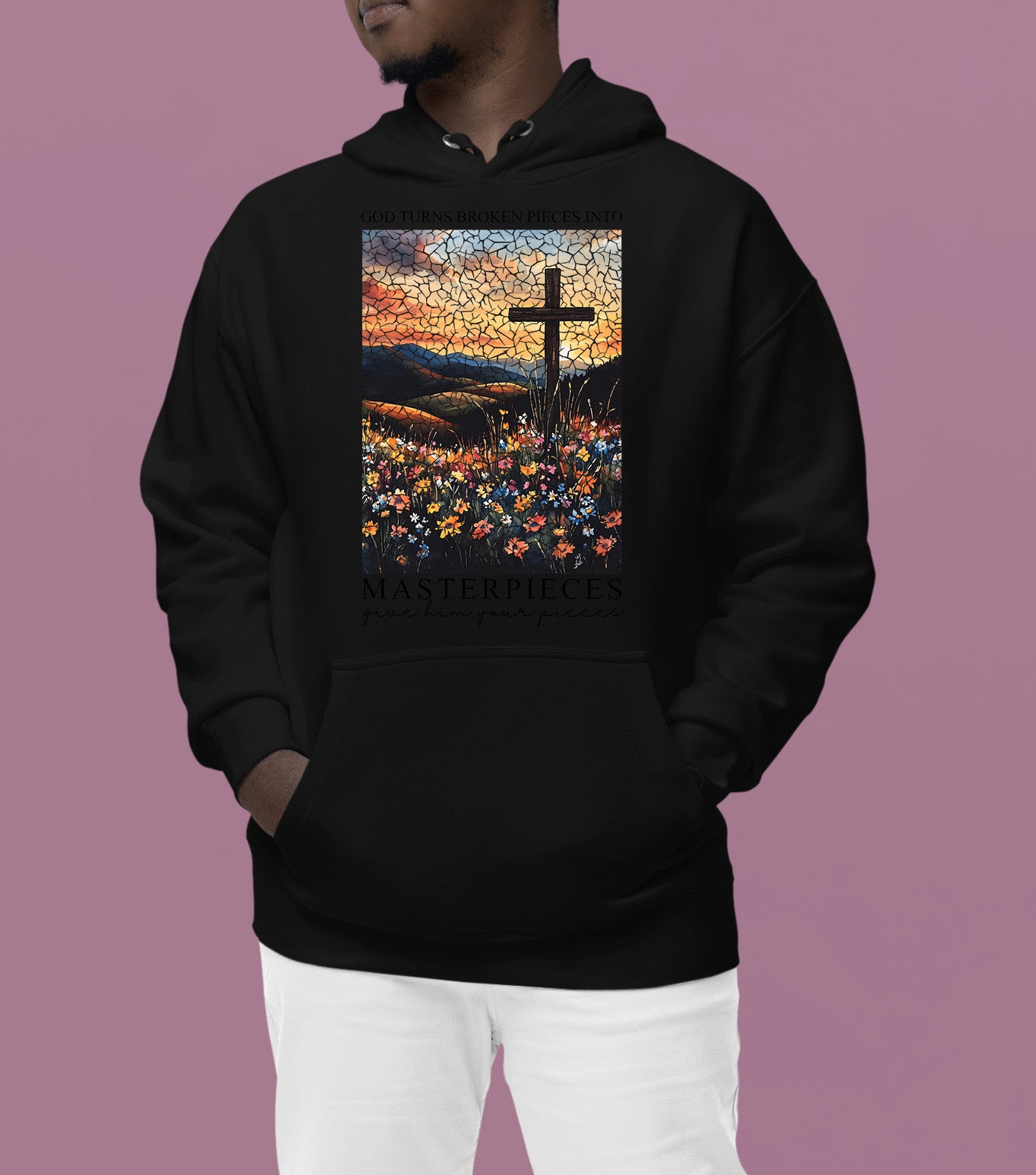 Christmas Masterpieces: Handmade Festive Art Collection for Holiday Gifting, Unique Seasonal Keepsakes Hoodie