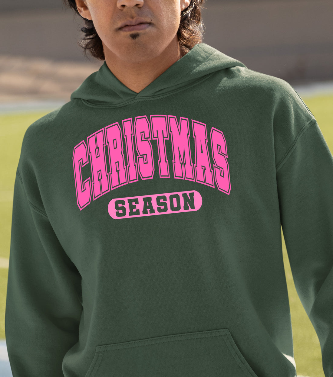 Handmade Christmas Season Keepsake for Holiday Gift | Festive Winter Magic, Cozy & Timeless Treasure Hoodie