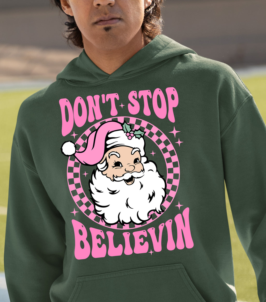 Christmas Cozy Knit Theme for Holiday Cheer - Festive Gift for Season of Joy Hoodie