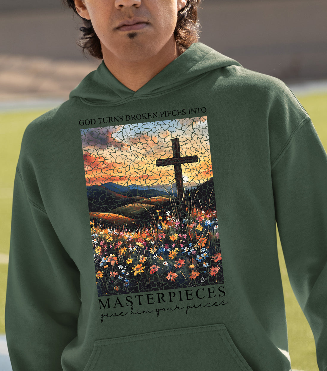 Christmas Masterpieces: Handmade Festive Art Collection for Holiday Gifting, Unique Seasonal Keepsakes Hoodie