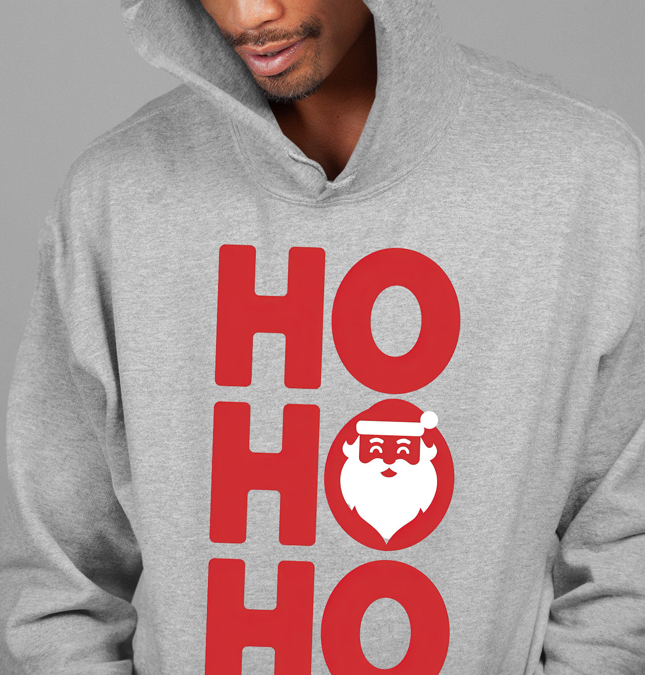 Ho Ho Ho Christmas Cheer — Festive Seasonal Joy for the Holidays, Merry & Bright Hoodie