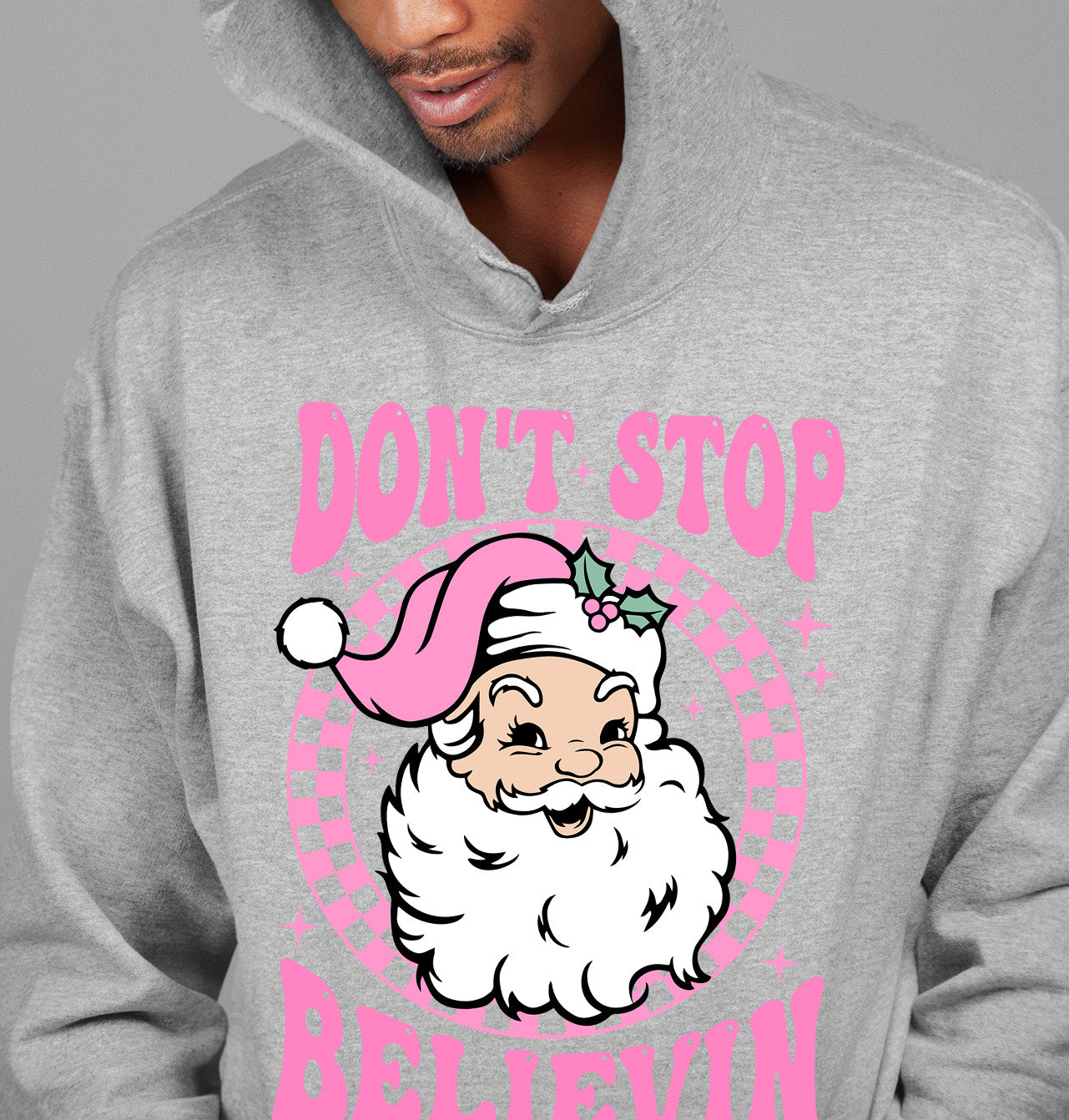 Christmas Cozy Knit Theme for Holiday Cheer - Festive Gift for Season of Joy Hoodie