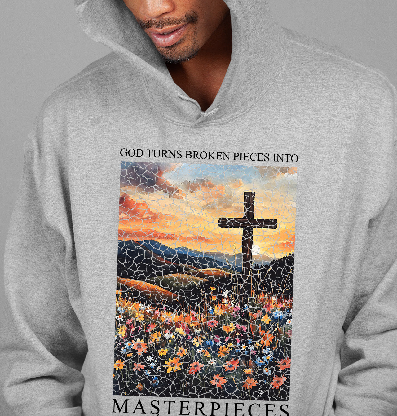 Christmas Masterpieces: Handmade Festive Art Collection for Holiday Gifting, Unique Seasonal Keepsakes Hoodie