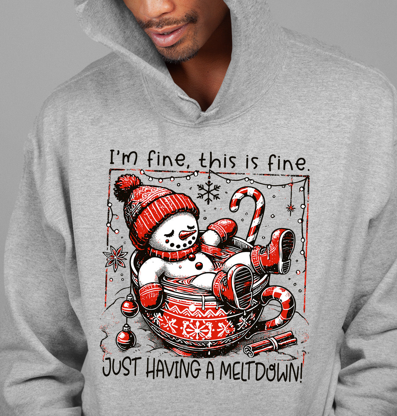 Christmas Keepsake: Whimsical Holiday Gift Idea, Festive Handmade Item for Seasonal Cheer Hoodie