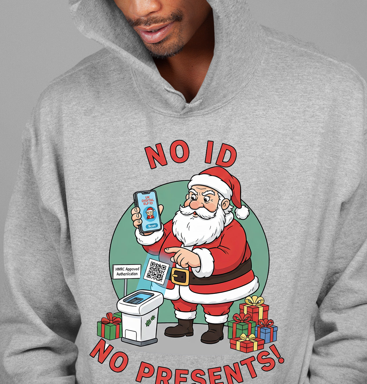 Christmas Themed Keepsake for the Holiday Season - Handmade Festive Charm, Unique Seasonal Gift for Collectors Hoodie