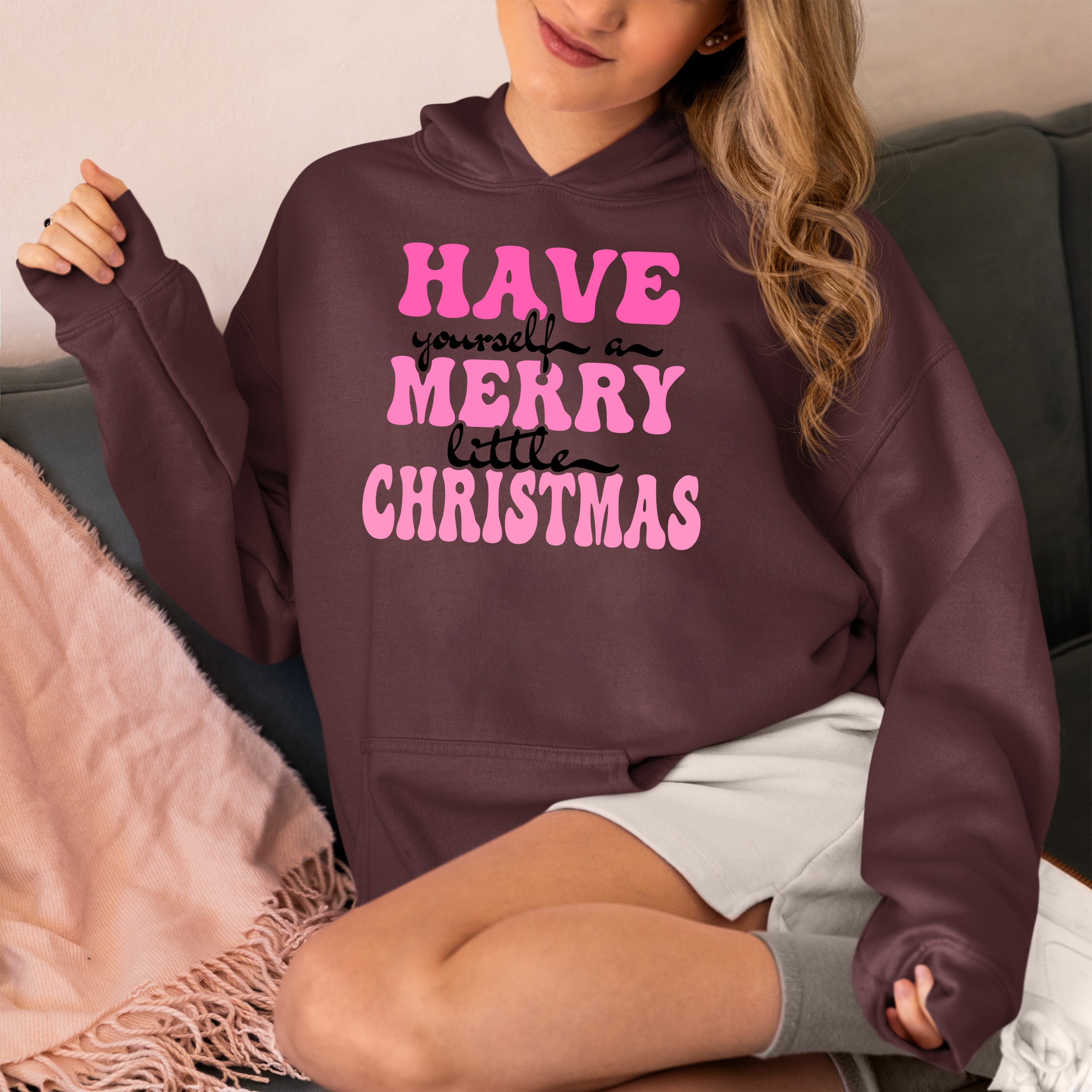 Have yourself a merry little christmas - festive vibes for cozy gifting and seasonal joy Hoodie