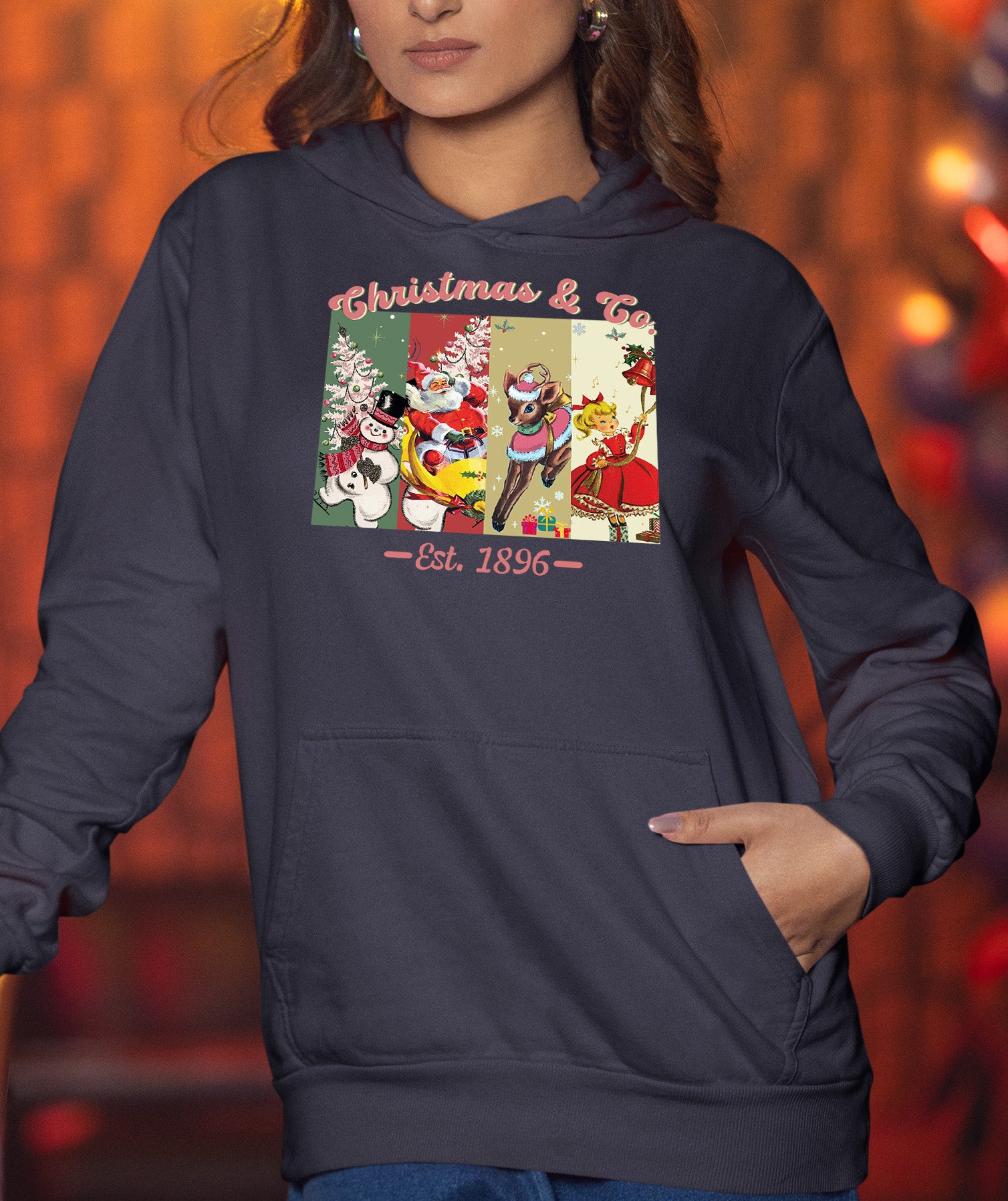 Christmas & Co 1896 Vintage Holiday Keepsake – Handmade Seasonal Gift for Collectors Hoodie