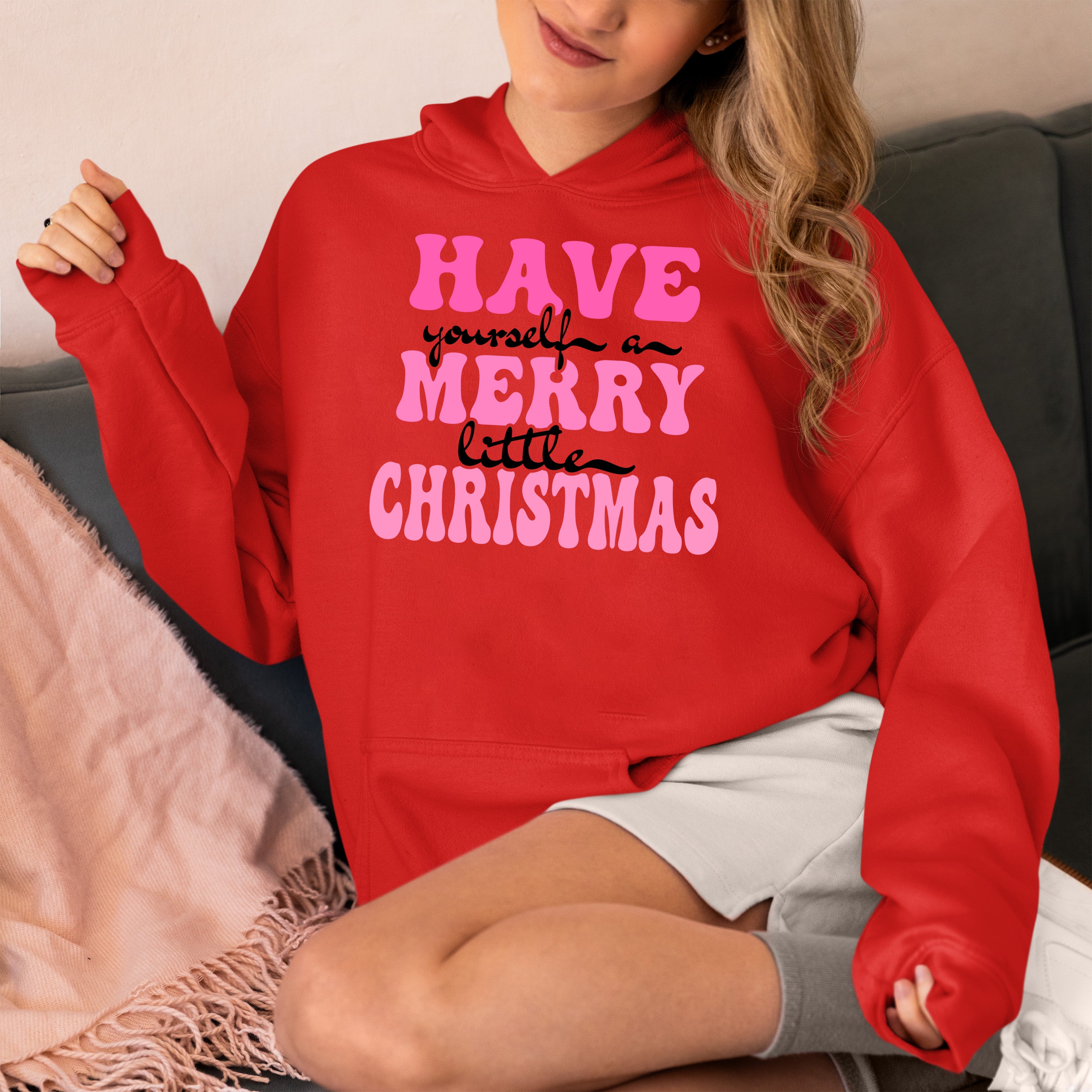 Have yourself a merry little christmas - festive vibes for cozy gifting and seasonal joy Hoodie