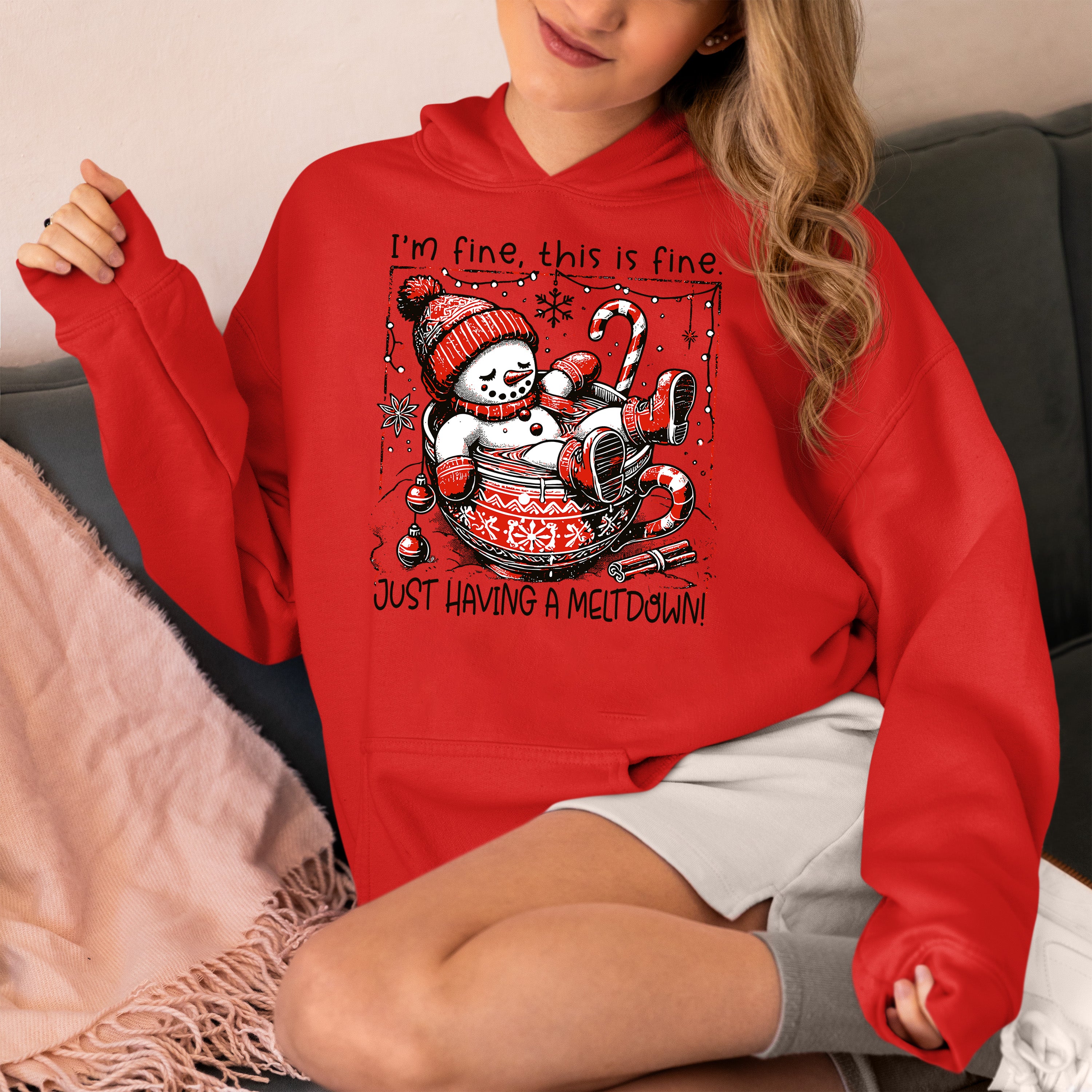 Christmas Keepsake: Whimsical Holiday Gift Idea, Festive Handmade Item for Seasonal Cheer Hoodie