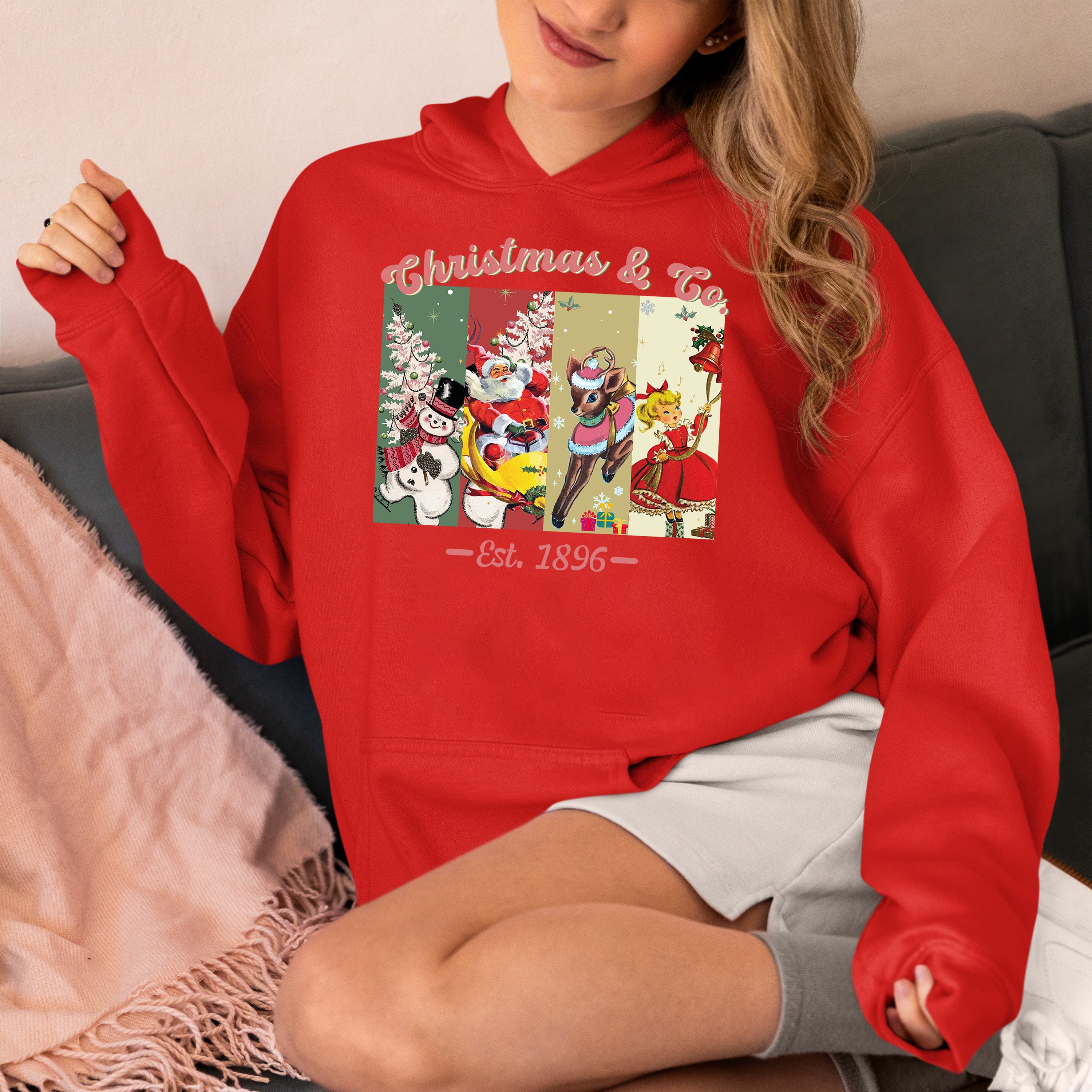 Christmas & Co 1896 Vintage Holiday Keepsake – Handmade Seasonal Gift for Collectors Hoodie