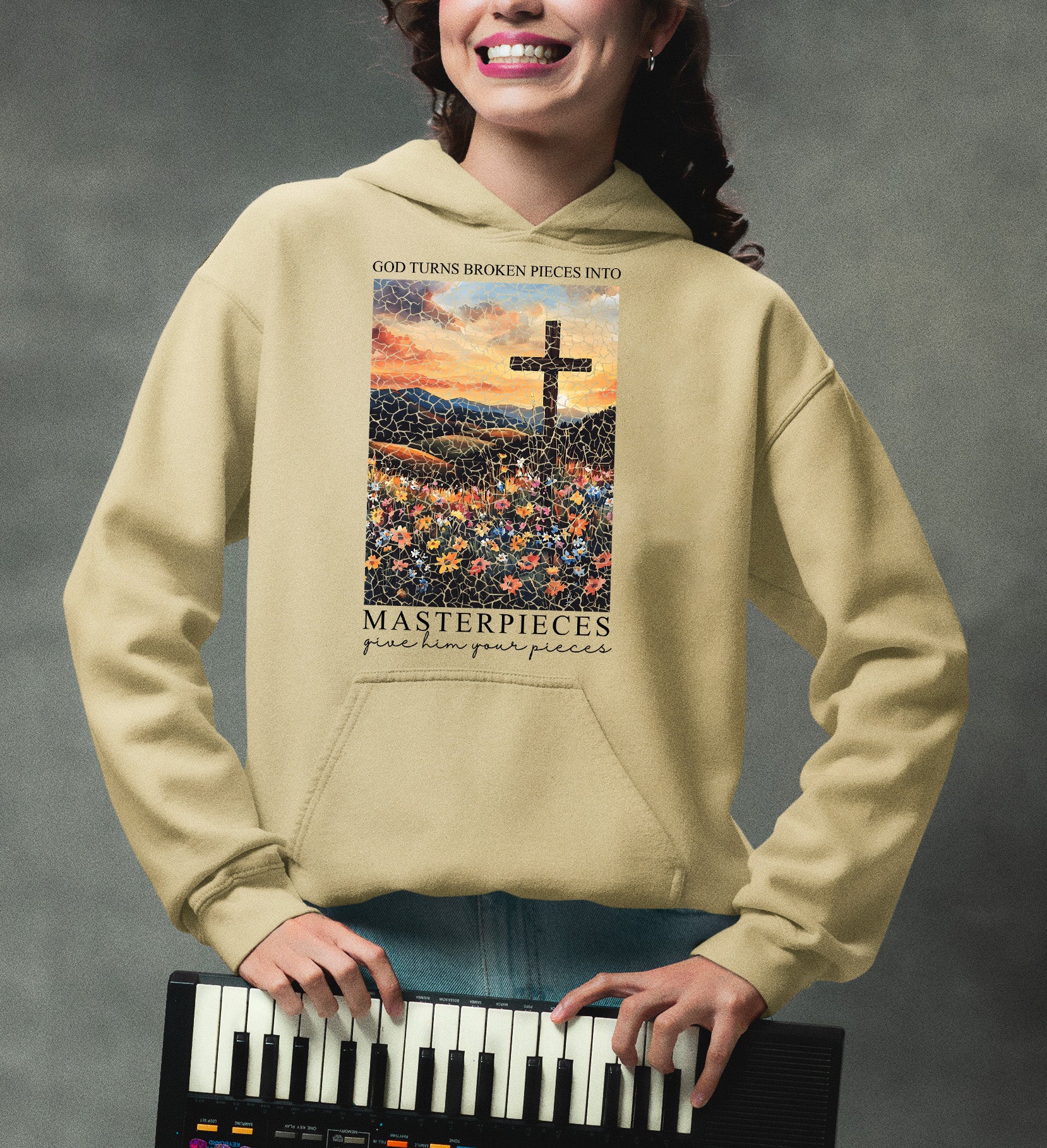Christmas Masterpieces: Handmade Festive Art Collection for Holiday Gifting, Unique Seasonal Keepsakes Hoodie