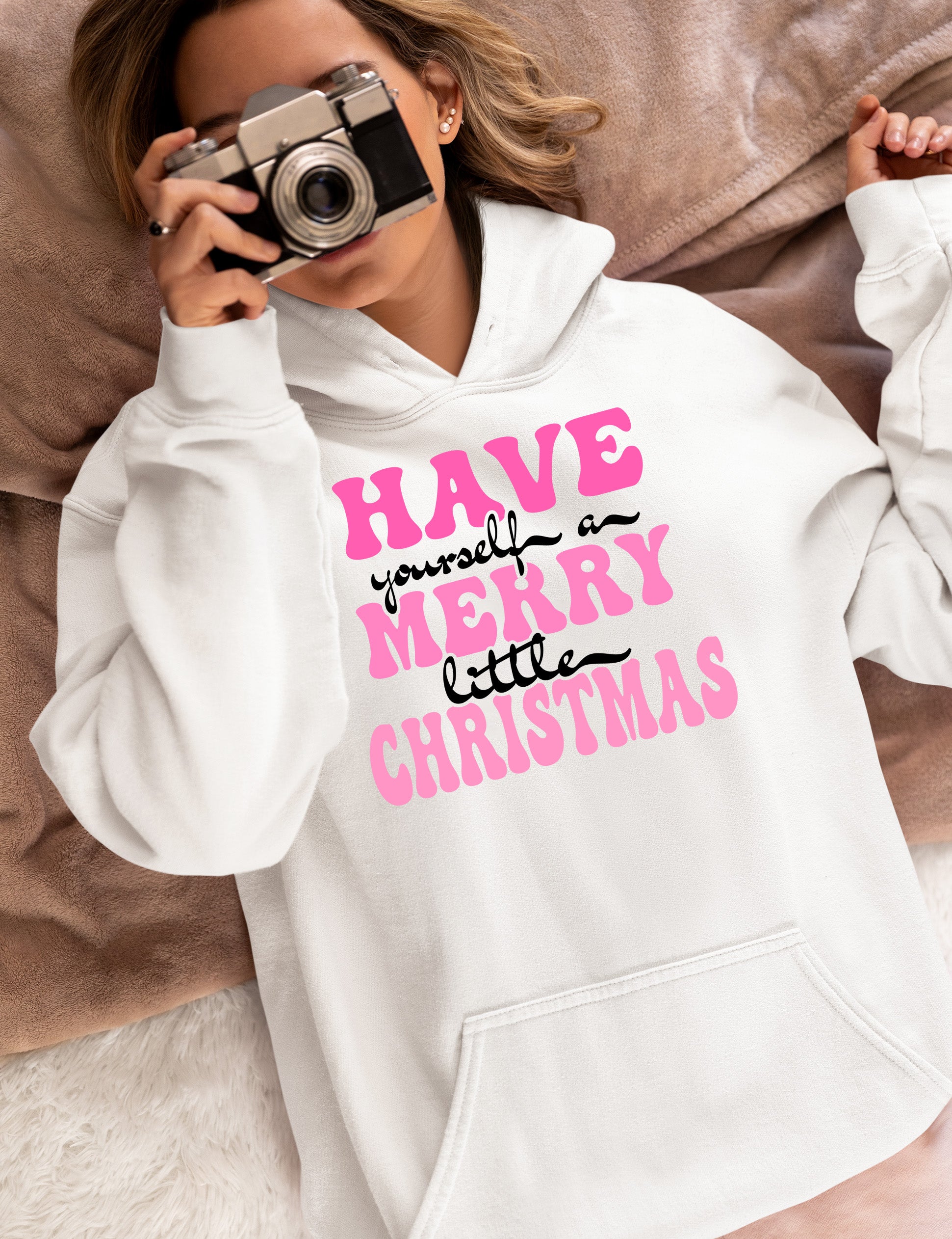 Have yourself a merry little christmas - festive vibes for cozy gifting and seasonal joy Hoodie
