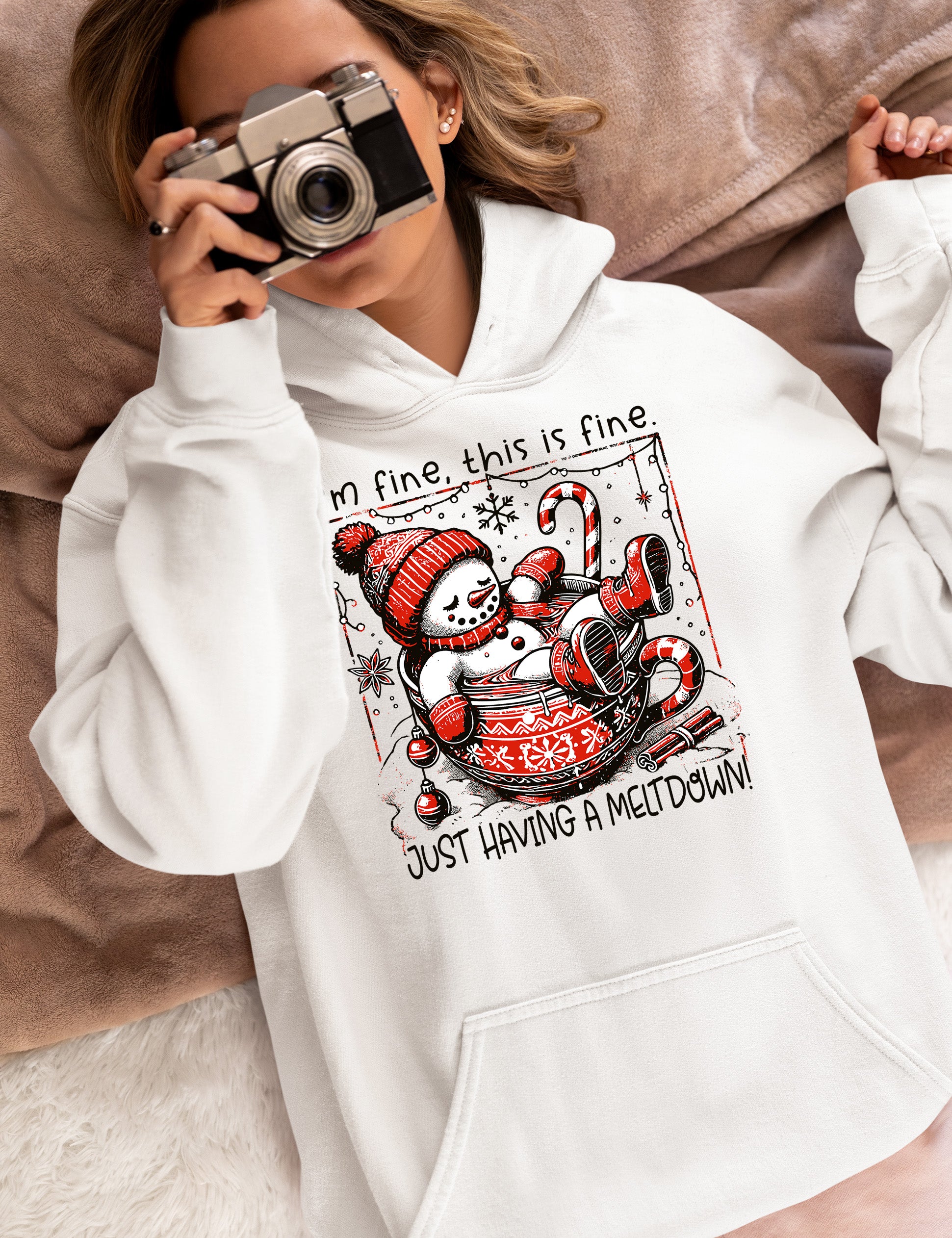 Christmas Keepsake: Whimsical Holiday Gift Idea, Festive Handmade Item for Seasonal Cheer Hoodie