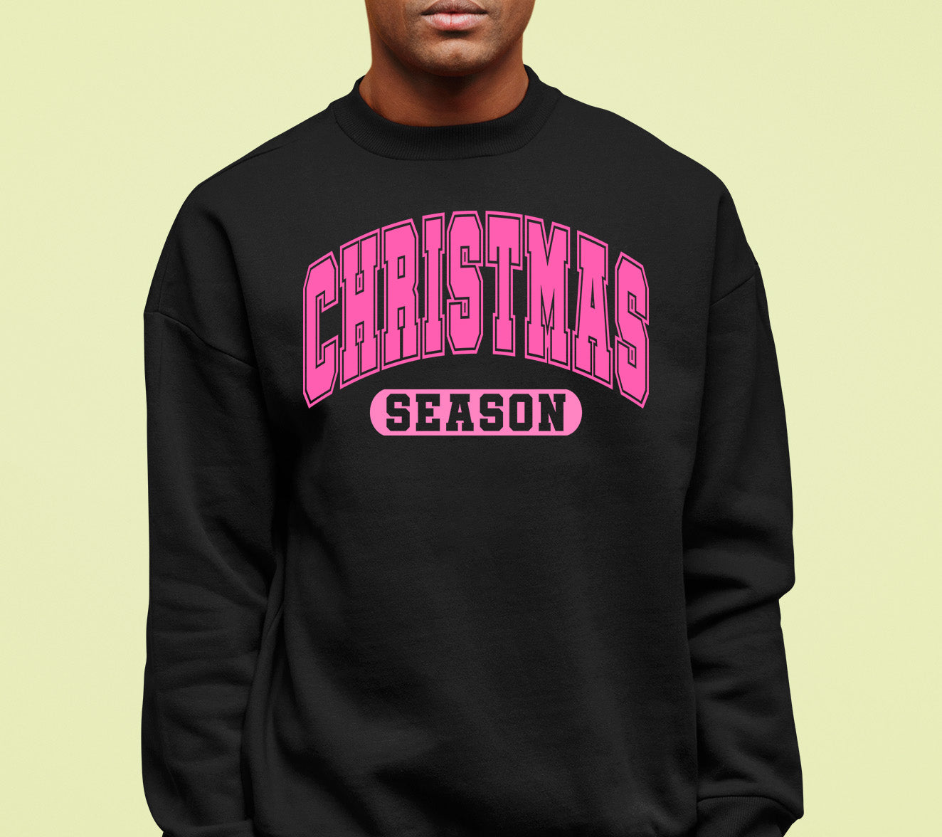 Handmade Christmas Season Keepsake for Holiday Gift | Festive Winter Magic, Cozy & Timeless Treasure Sweatshirt