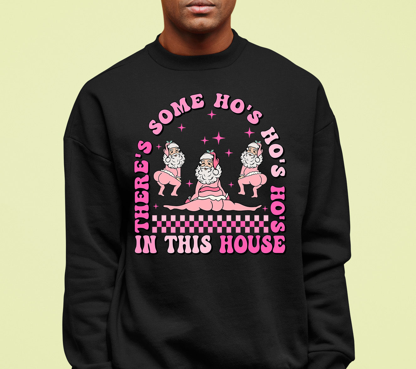 Festive Christmas Scene Art – Cozy Winter Village Illustration, Seasonal Gift for Home & Collectors Sweatshirt