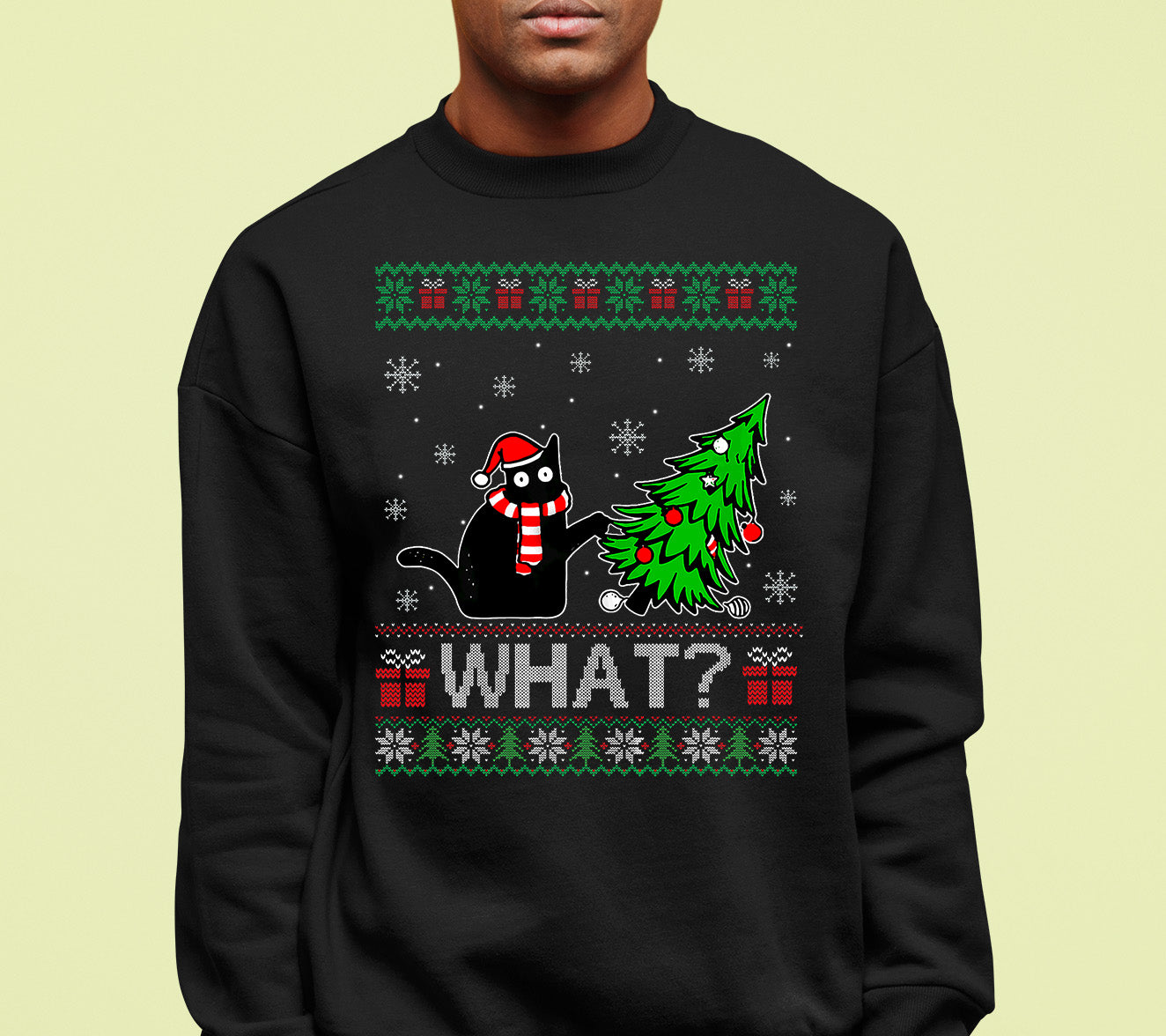 Retro Christmas Vintage Holiday Motif for Crafts, Scrapbooks, and DIY Projects Sweatshirt