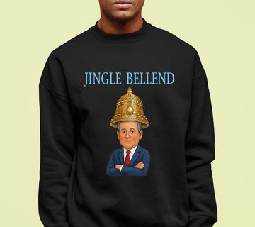 Jingle Bellend – Christmas Cheer Jewelry, Festive Holiday Accessory, Yuletide Sparkle Gift, Seasonal Celebration Sweatshirt