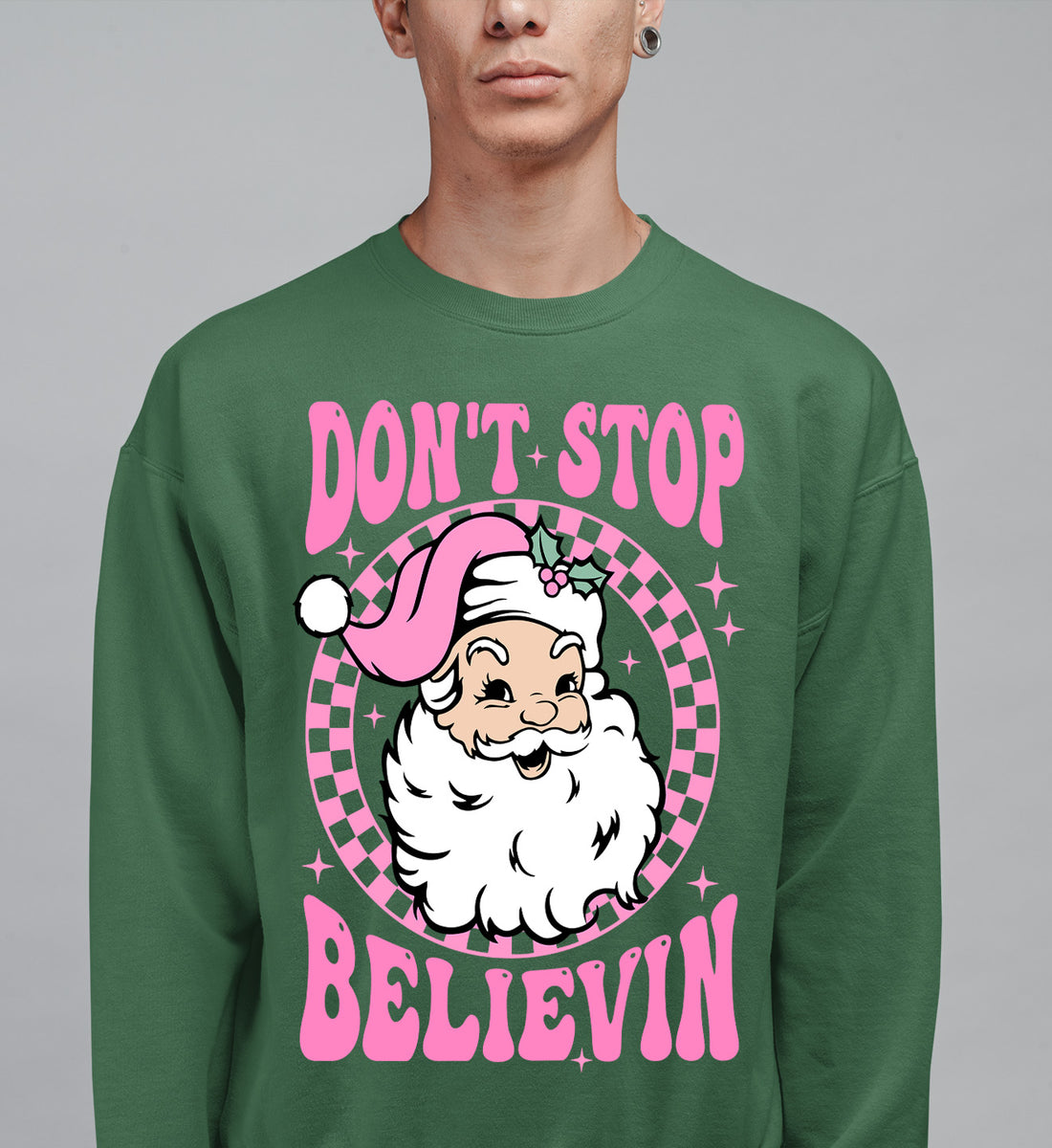 Christmas Cozy Knit Theme for Holiday Cheer - Festive Gift for Season of Joy Sweatshirt