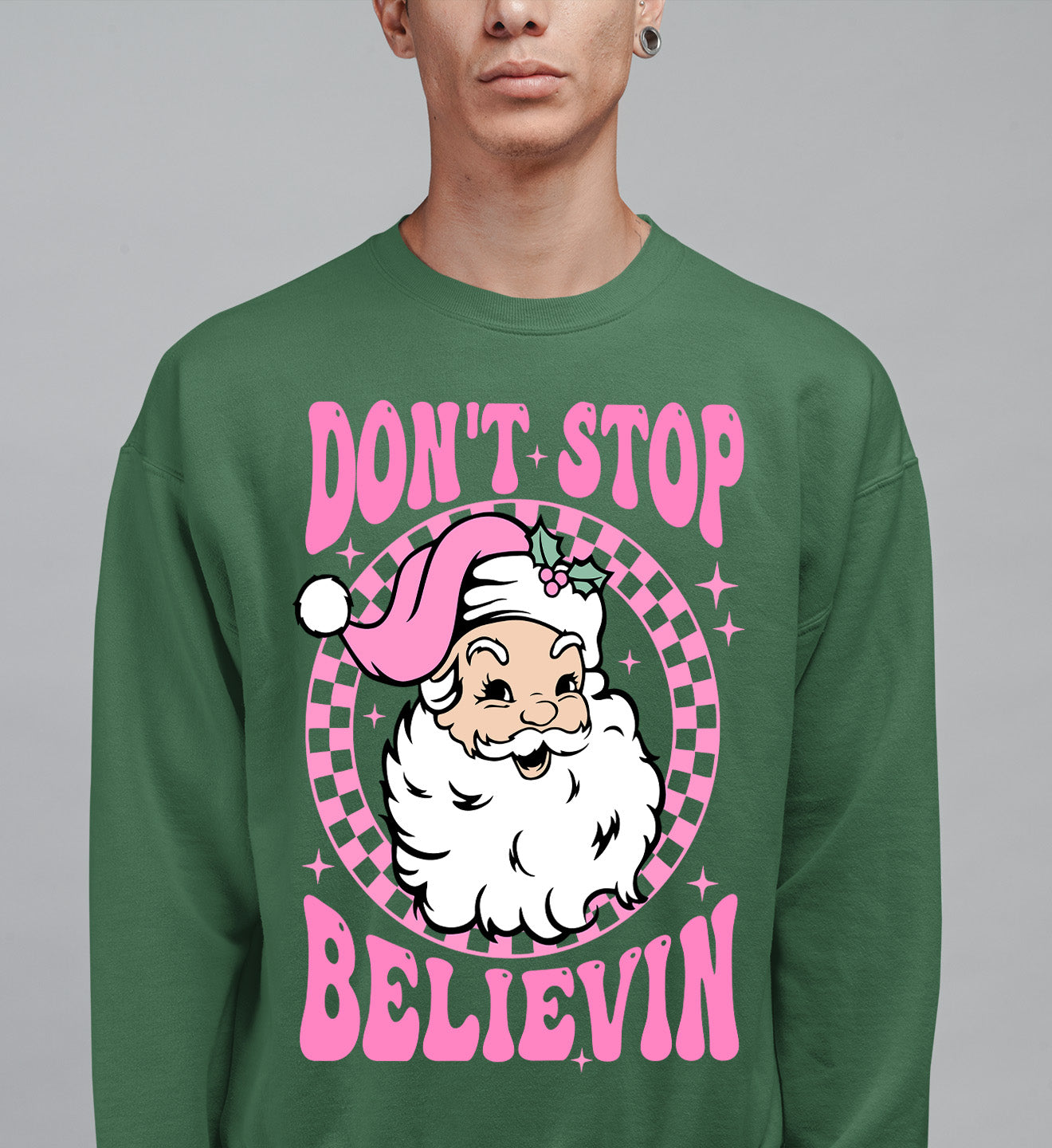 Christmas Cozy Knit Theme for Holiday Cheer - Festive Gift for Season of Joy Sweatshirt