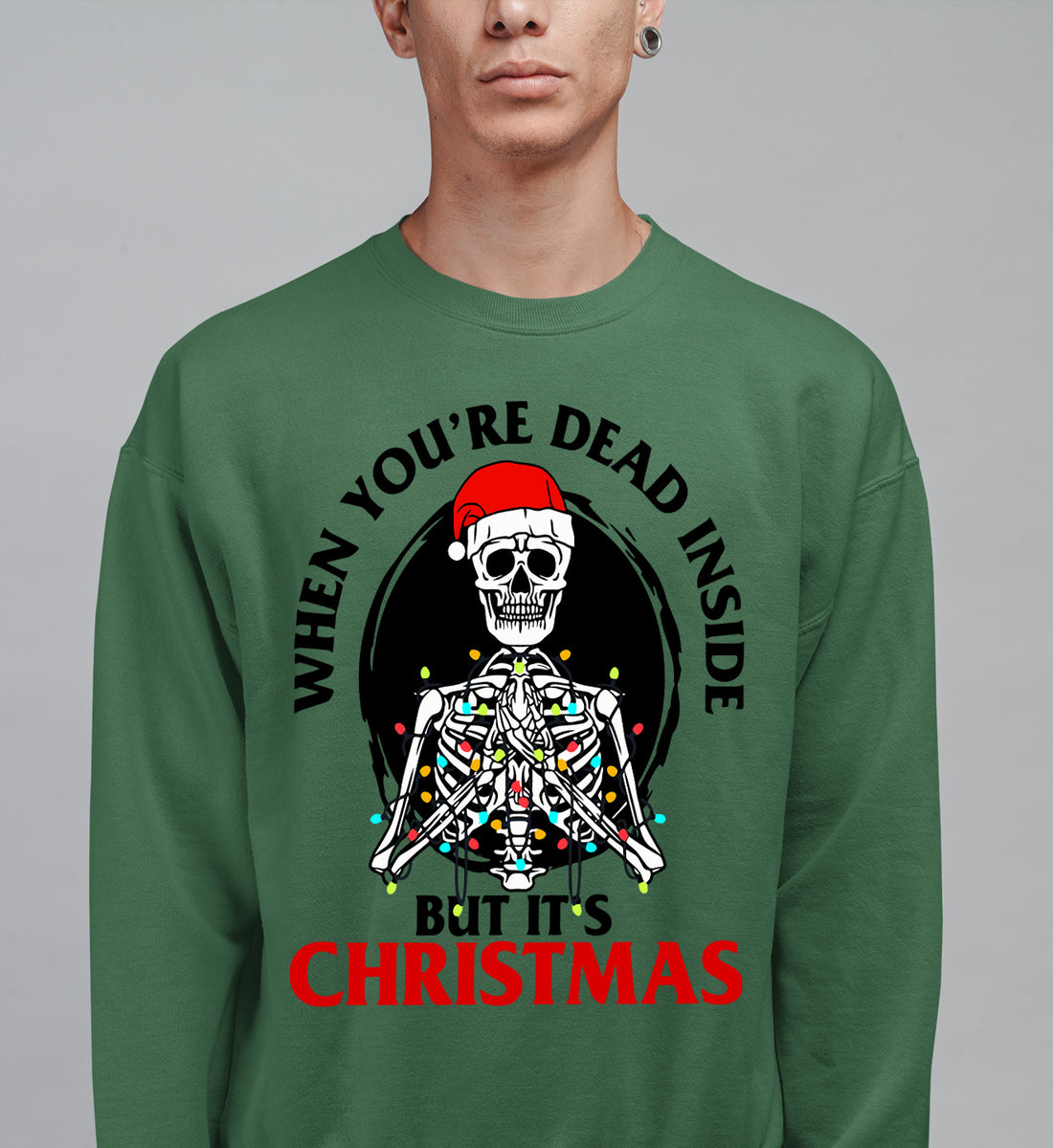 Christmas Cozy Gift Idea, Handmade Holiday Treasure for Winter Cheer, Festive Seasonal Keepsake, Unique Seasonal Craft Sweatshirt