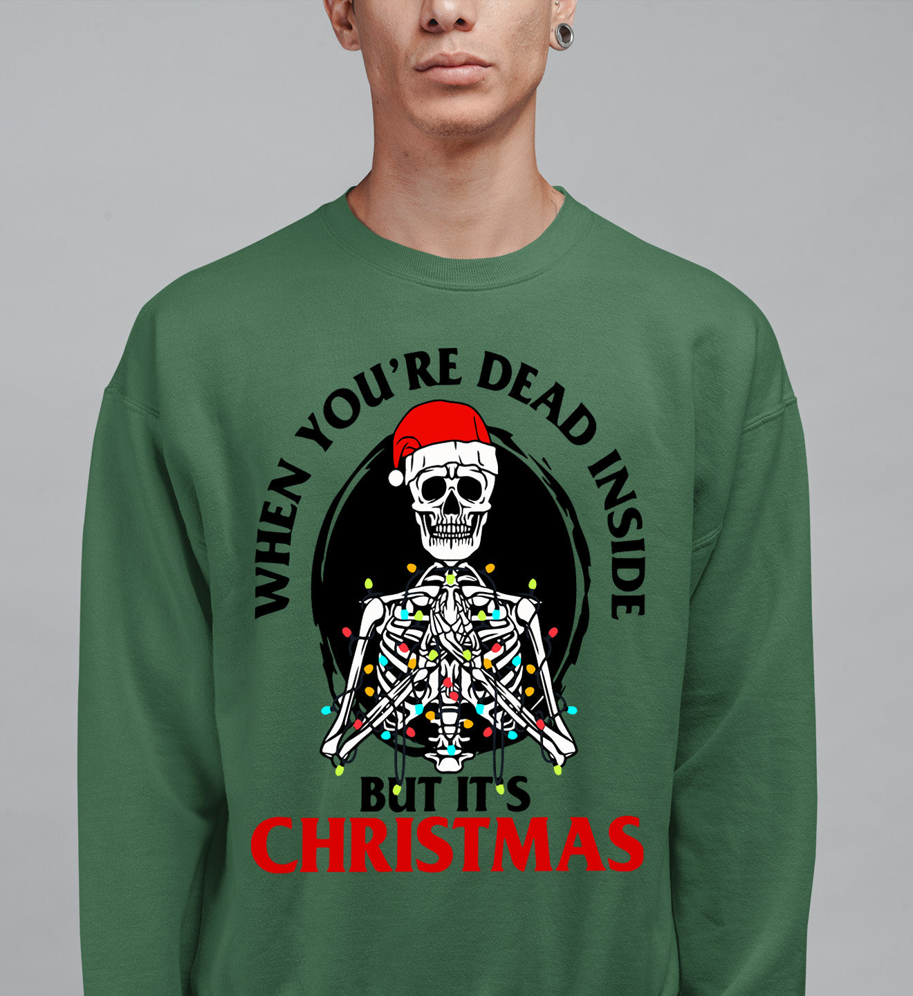 Christmas Cozy Gift Idea, Handmade Holiday Treasure for Winter Cheer, Festive Seasonal Keepsake, Unique Seasonal Craft Sweatshirt