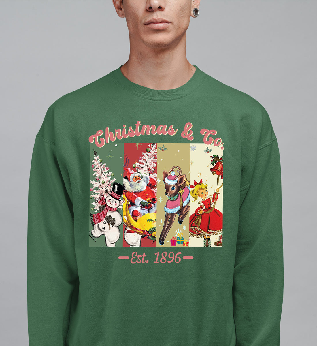 Christmas & Co 1896 Vintage Holiday Keepsake – Handmade Seasonal Gift for Collectors Sweatshirt