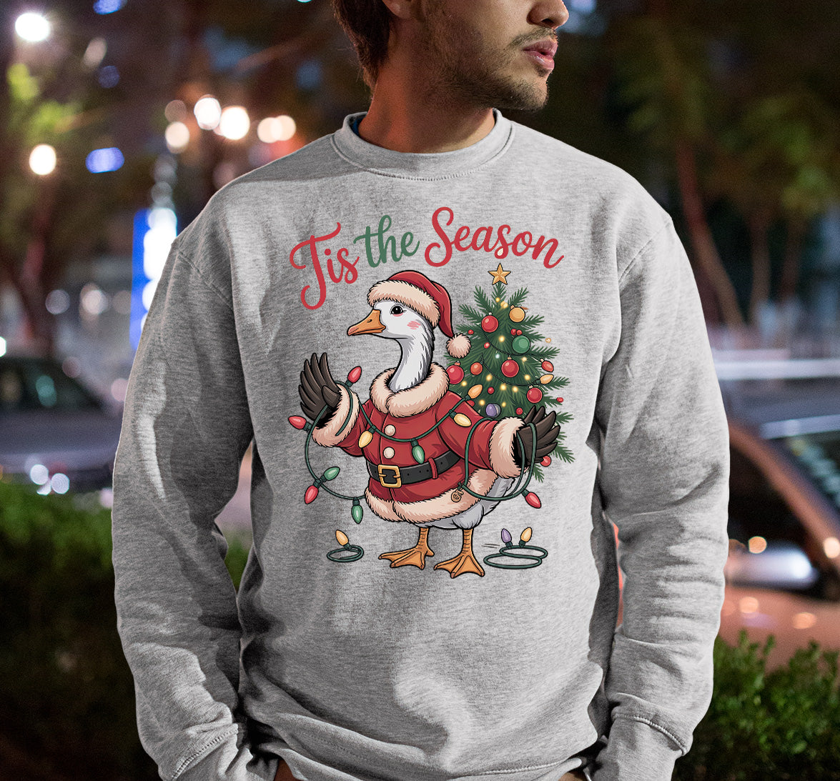 Tis the Season Christmas Clip Art – Festive Typography for Scrapbooking and Seasonal Projects Sweatshirt