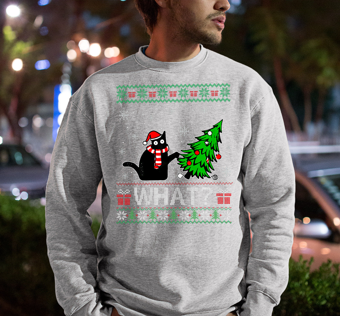 Retro Christmas Vintage Holiday Motif for Crafts, Scrapbooks, and DIY Projects Sweatshirt
