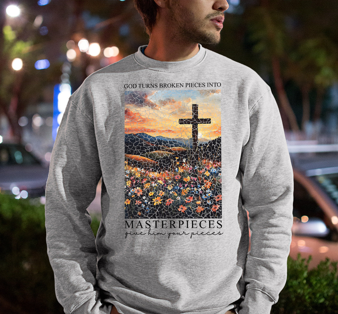 Christmas Masterpieces: Handmade Festive Art Collection for Holiday Gifting, Unique Seasonal Keepsakes Sweatshirt