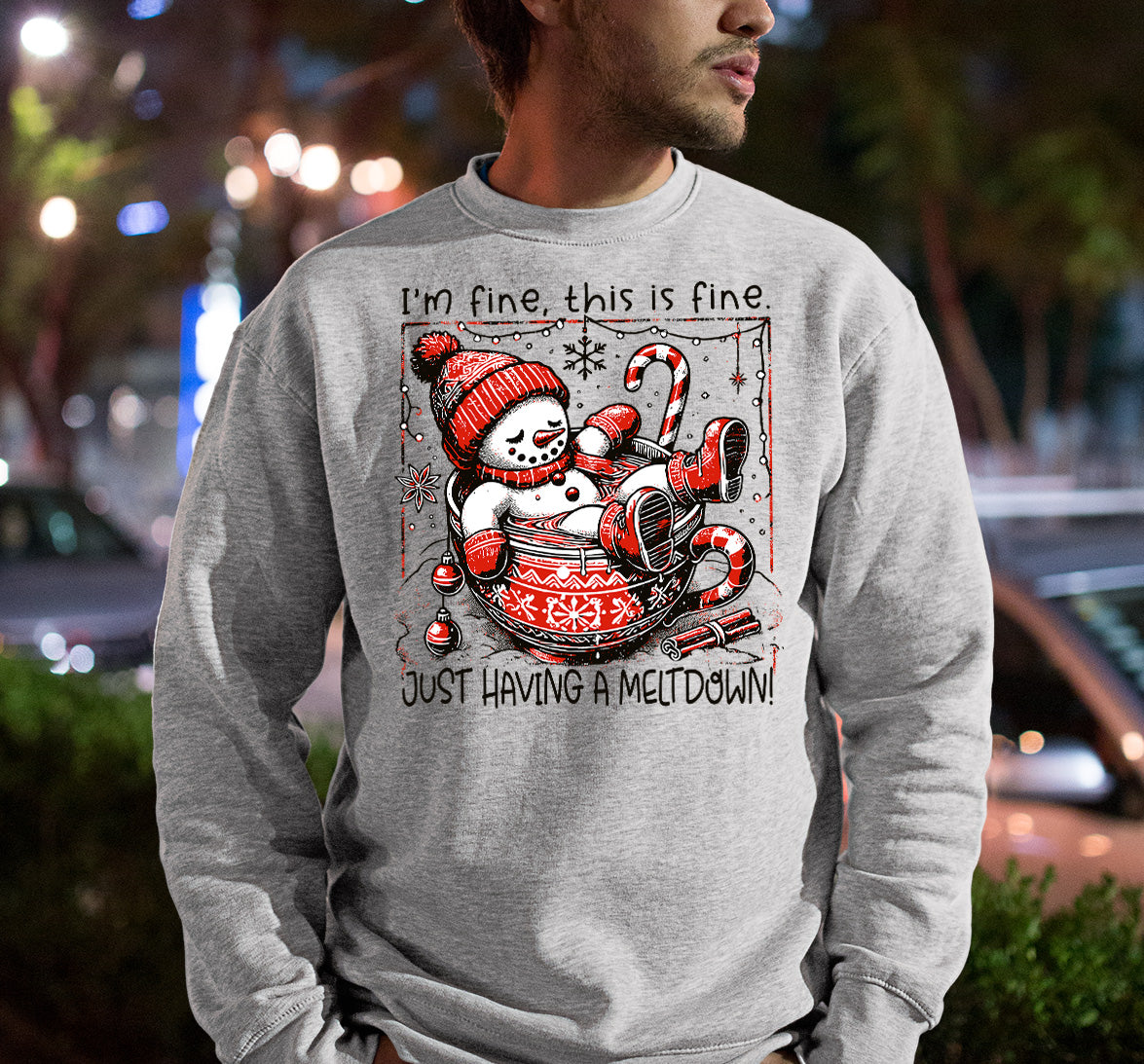 Christmas Keepsake: Whimsical Holiday Gift Idea, Festive Handmade Item for Seasonal Cheer Sweatshirt