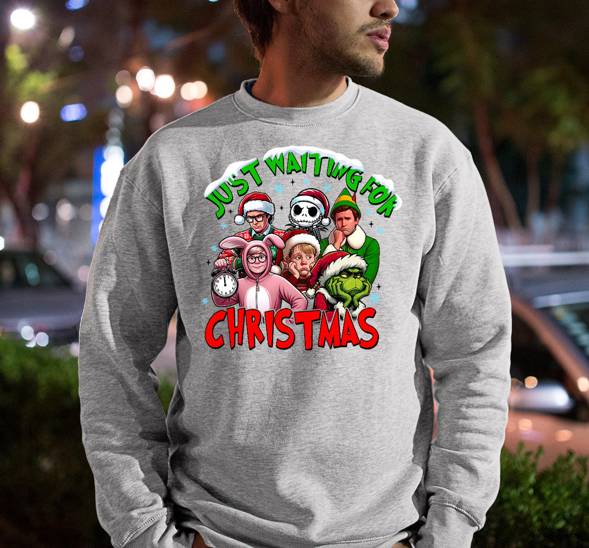 Christmas Cozy Keepsake - Handmade Holiday Gift for Winter Season, Rustic Christmas Charm, Festive Collectible for Shelf Sweatshirt
