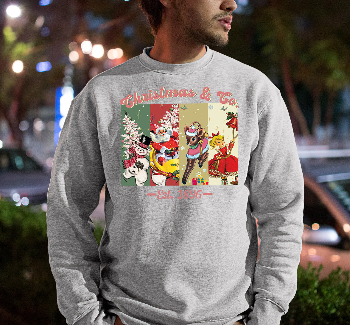 Christmas & Co 1896 Vintage Holiday Keepsake – Handmade Seasonal Gift for Collectors Sweatshirt